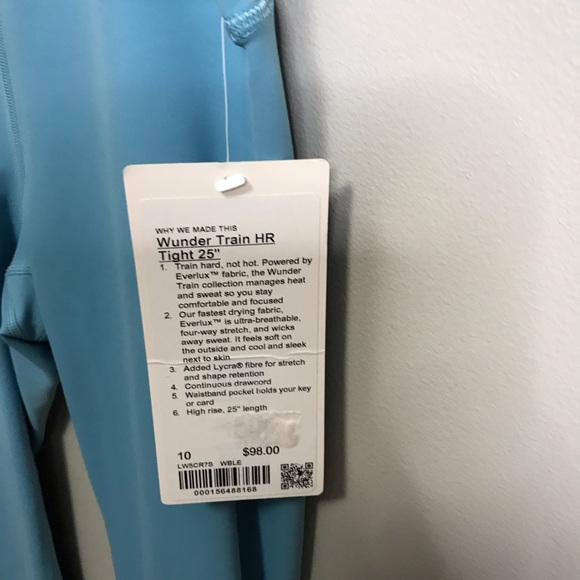 Lululemon Wunder Train HR Leggings size 10 - Picture 5 of 6